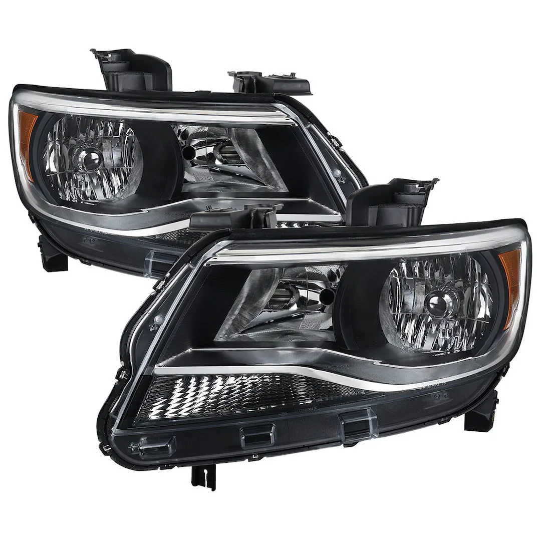 2LH-COL15OE-RS – SPEC-D TUNIN Headlight Assembly, Halogen Bulb Reflector Type High Beam With Low Beam Daytime Running...